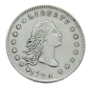 Flowing Hair Silver Dollar