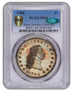 1794 Flowing Hair Silver Dollar Coin