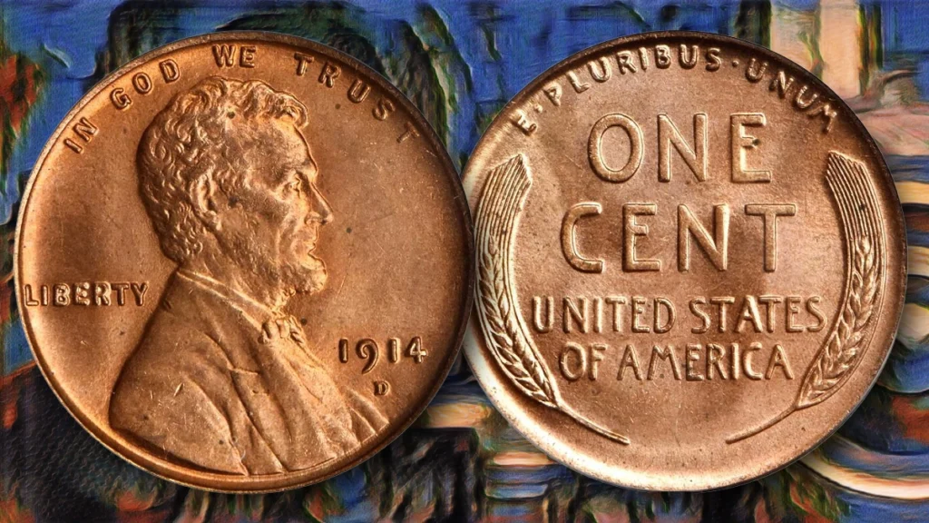 Most Valuable Wheat Pennies 1914-D wheat penny