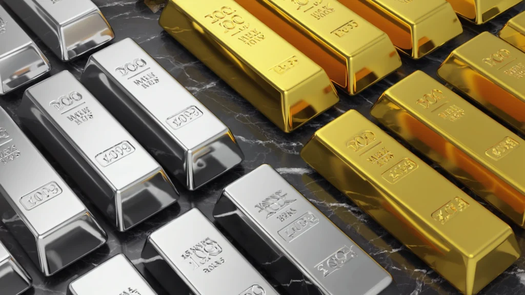 Gold vs silver performance chart 2025 – annual comparison
