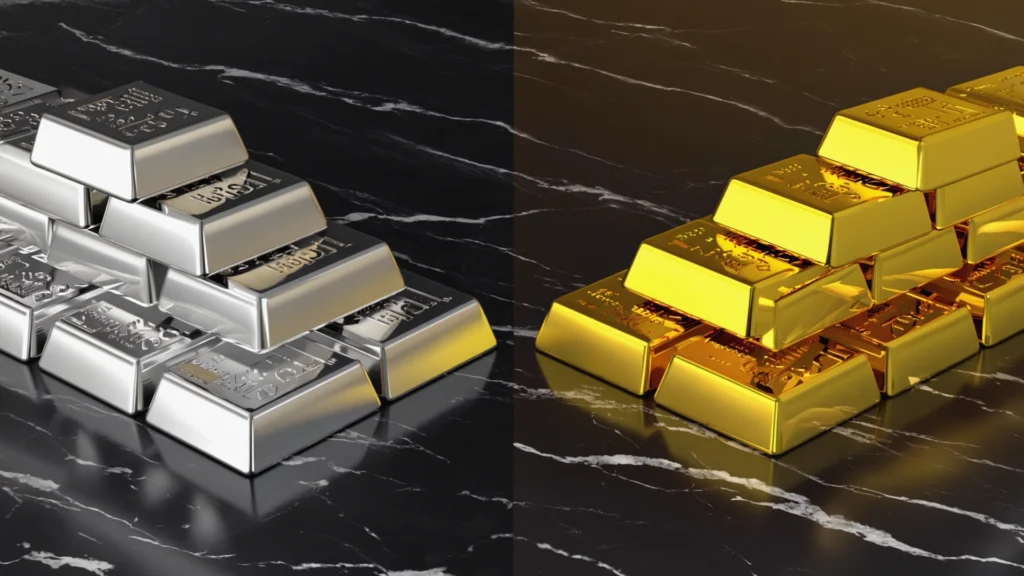 Gold vs silver performance comparison 2025 – which metal will perform better