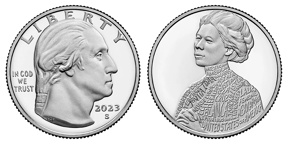 jovita idar quarters numismatics