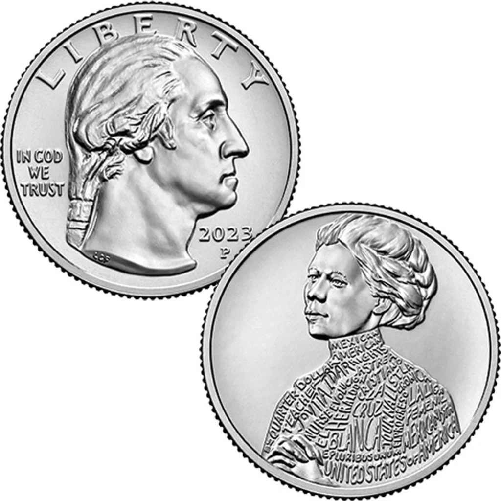 jovita idar quarter numismatic coin