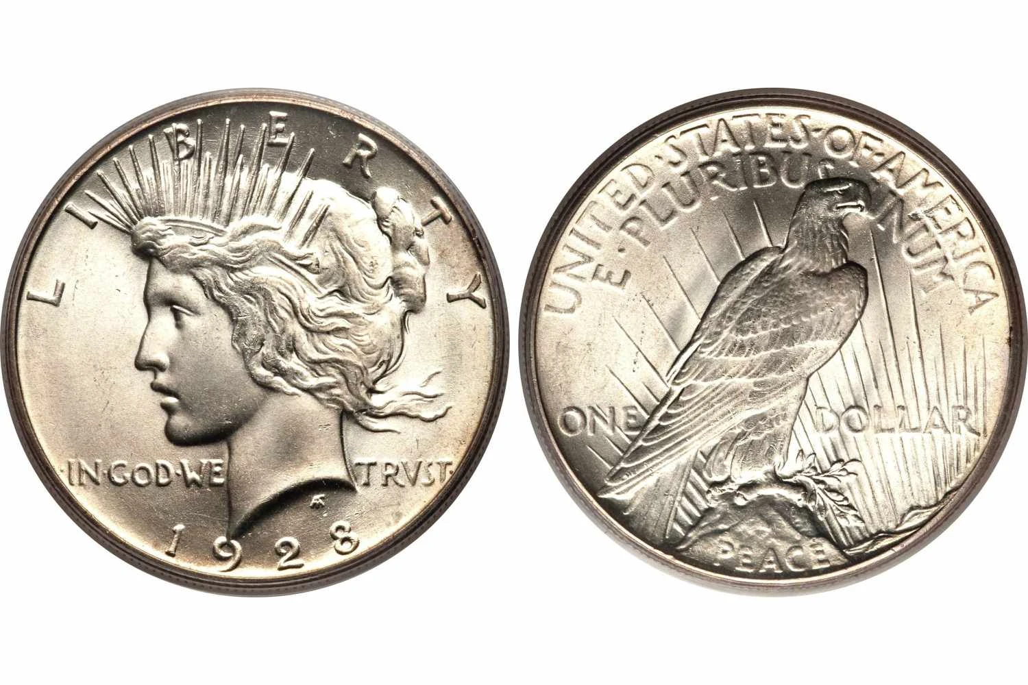 peace-dollar-numismatics Peace Dollars featuring Liberty and eagle, symbolizing U.S. peace after World War I.