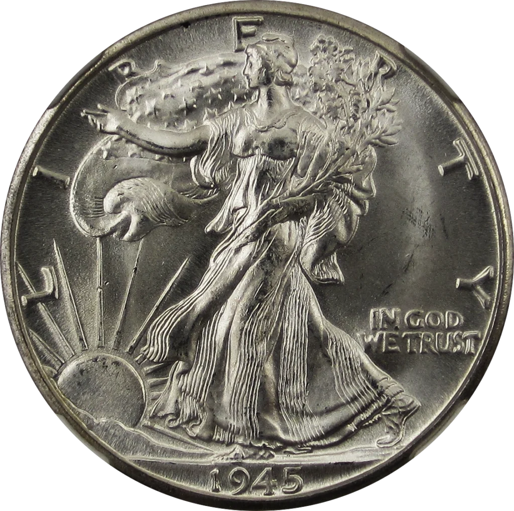 Walking Liberty Half Dollars Numismatic Coinage